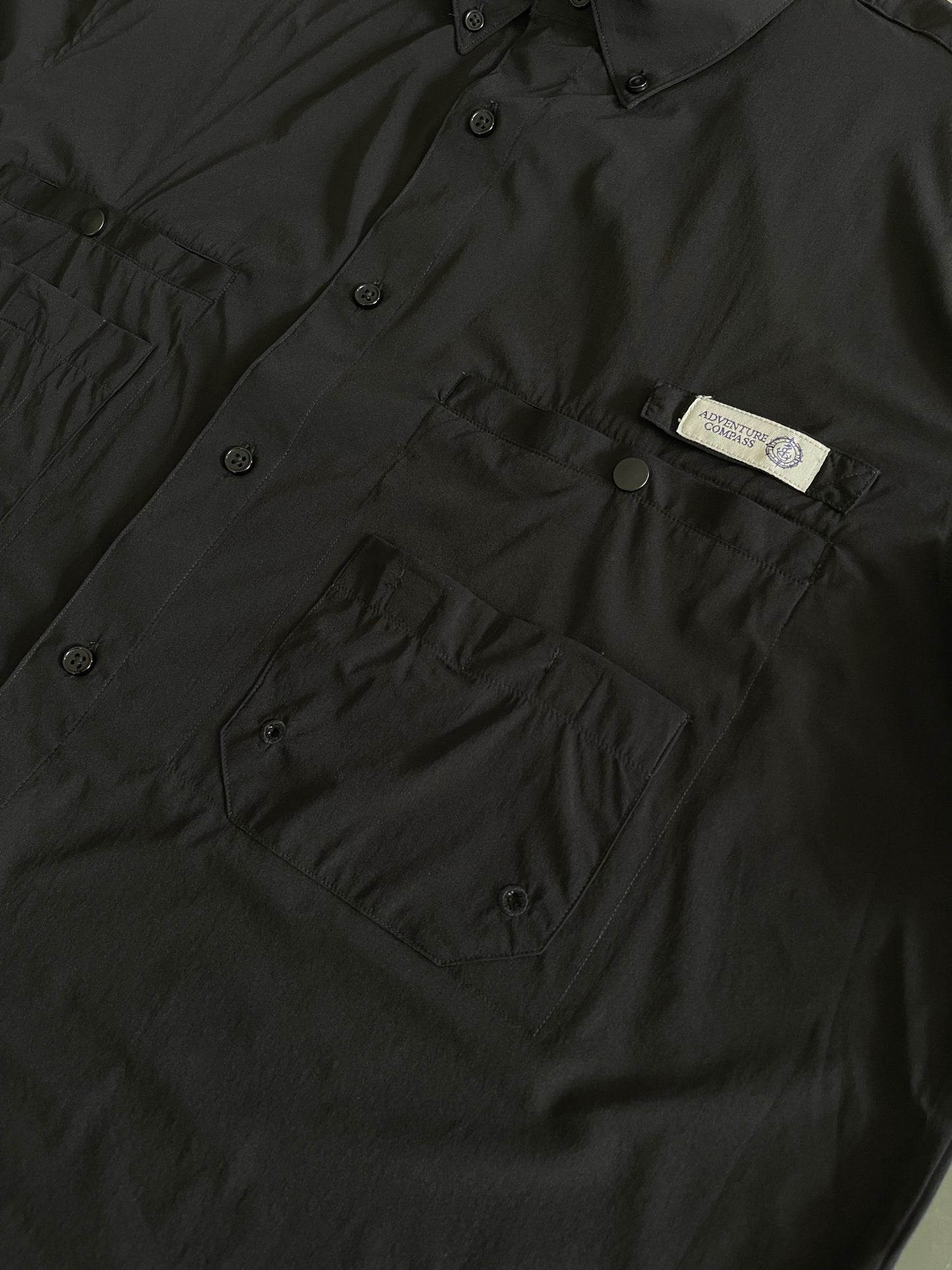 AC Men's Short Sleeve Shirt-Black