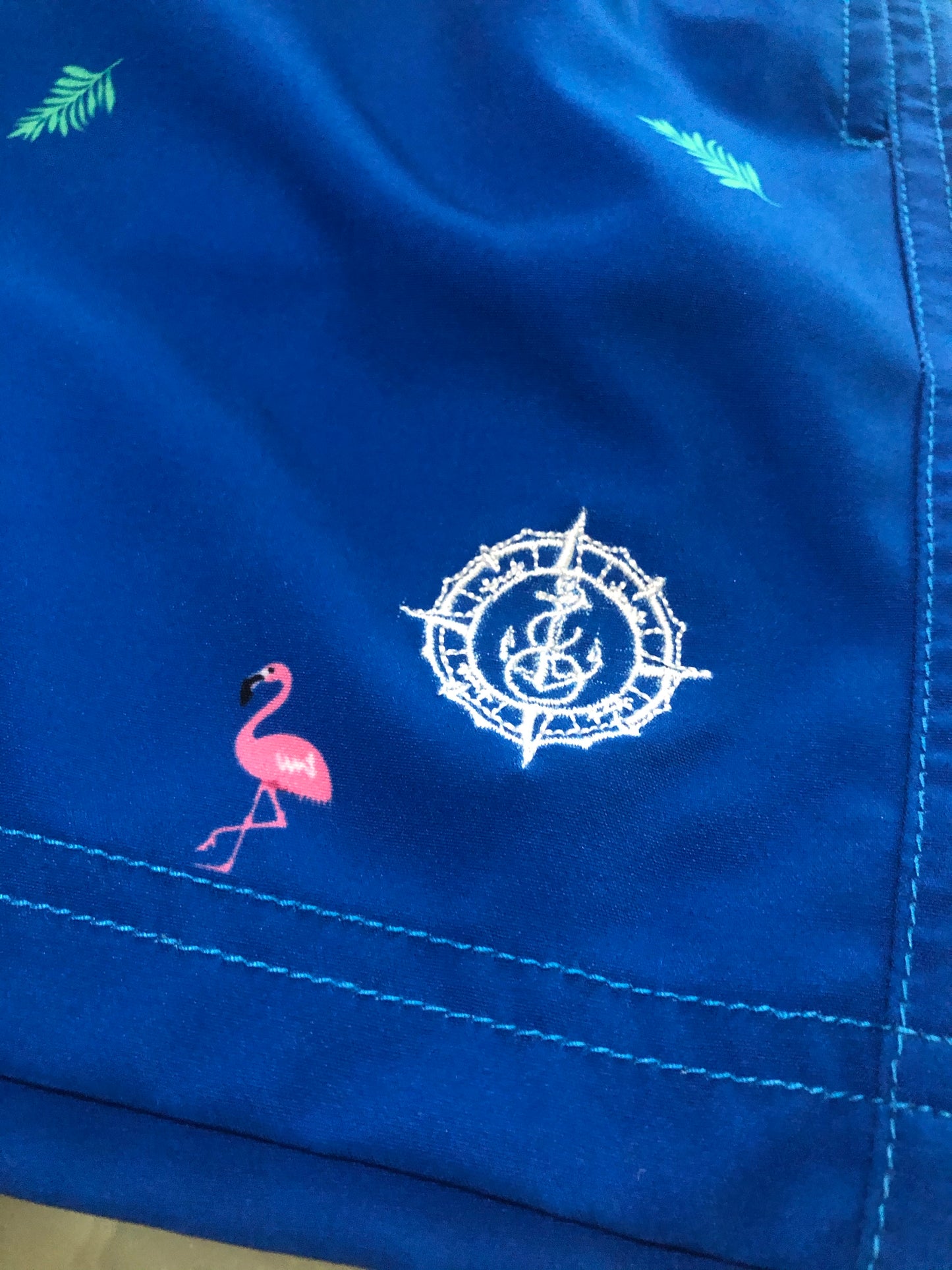 Mens Swim Short Flamingo