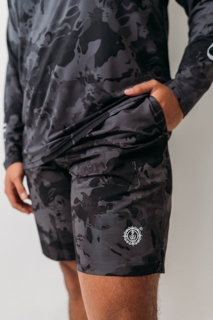 Men's Swim Shorts-Black