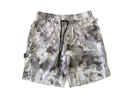 Men's Swim Short-Gray Splash
