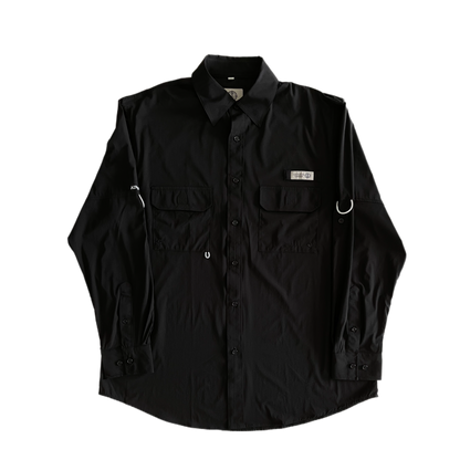 AC Men's Long Sleeve Shirt-Black