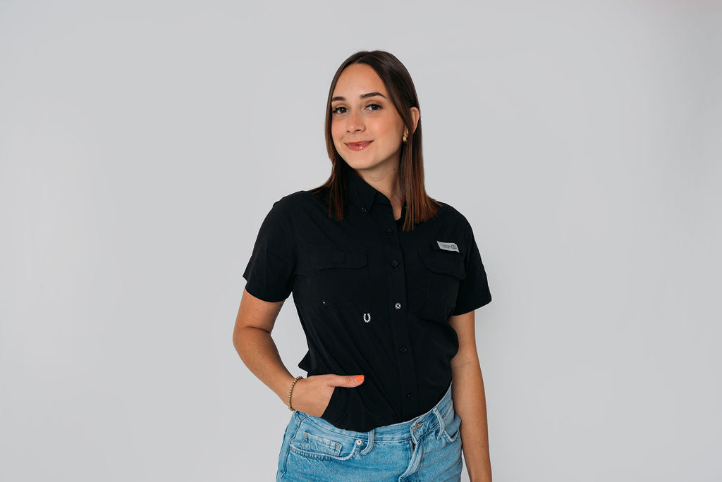 AC Black Women's Short Sleeve Shirt