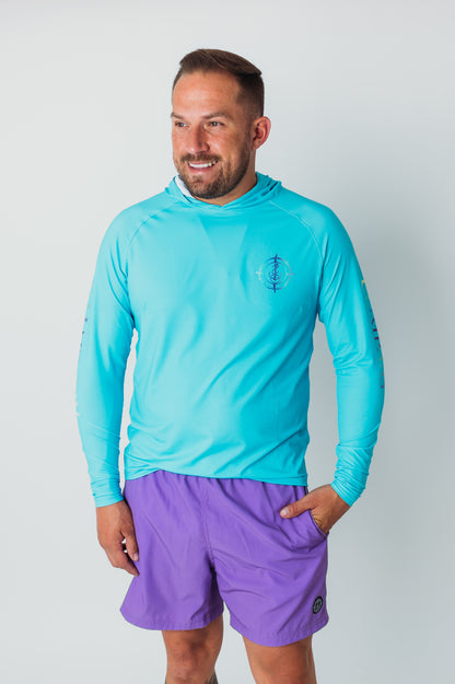 Mens Swim Short-Violet