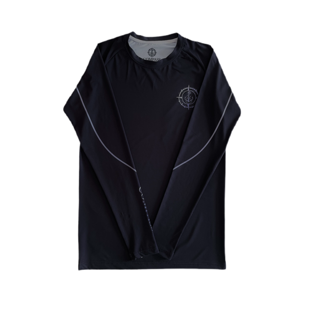Long Sleeve Rashguard-Black