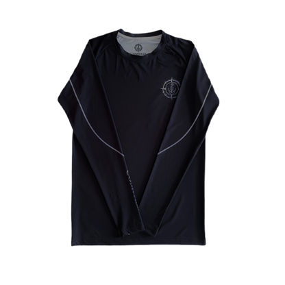 Long Sleeve Rashguard-Black