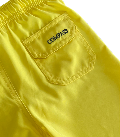 Kids Swim Shorts-Yellow