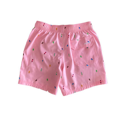 Men's Swin Shorts-Pink