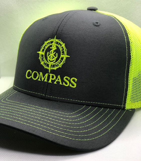 Trucker Cap (Gris-amarillo neon)