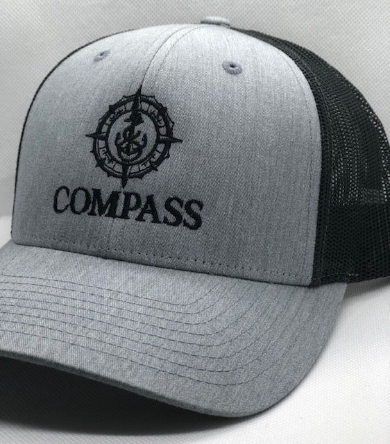 Trucker Cap (Black-Grey)
