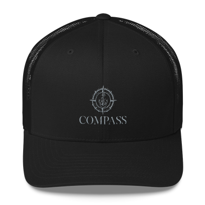 Black Trucker Cap