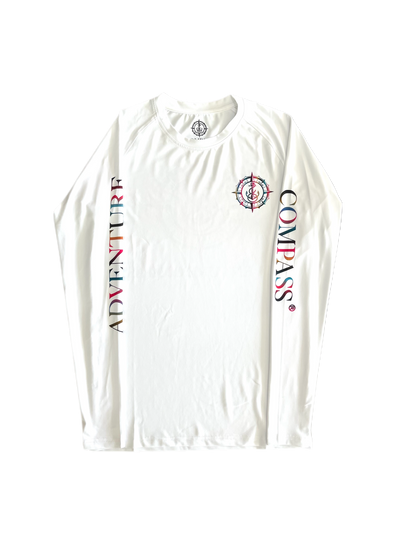 Long Sleeve Rashguard-White