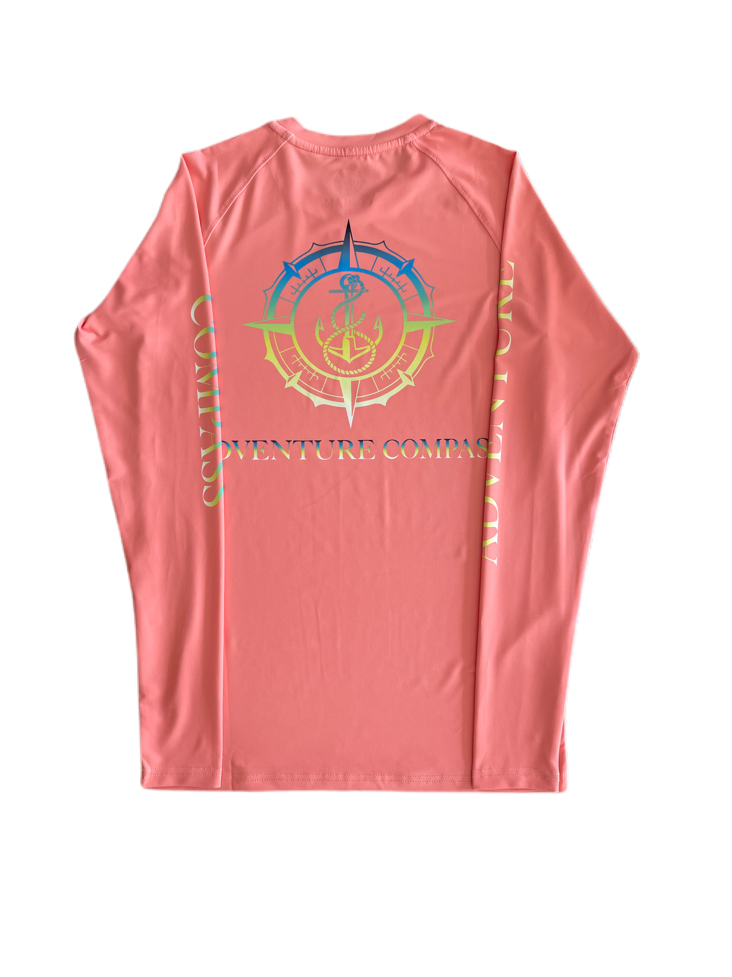Long Sleeve Rashguard-Coral