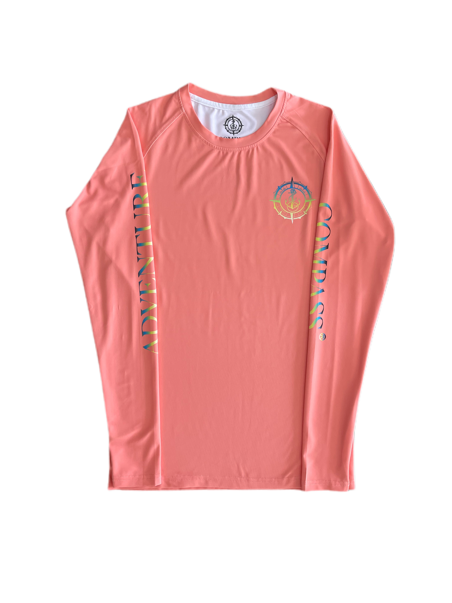Long Sleeve Rashguard-Coral