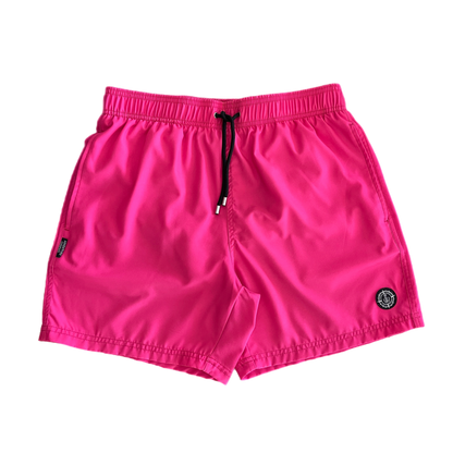 Men's Swim Shorts-Fusha