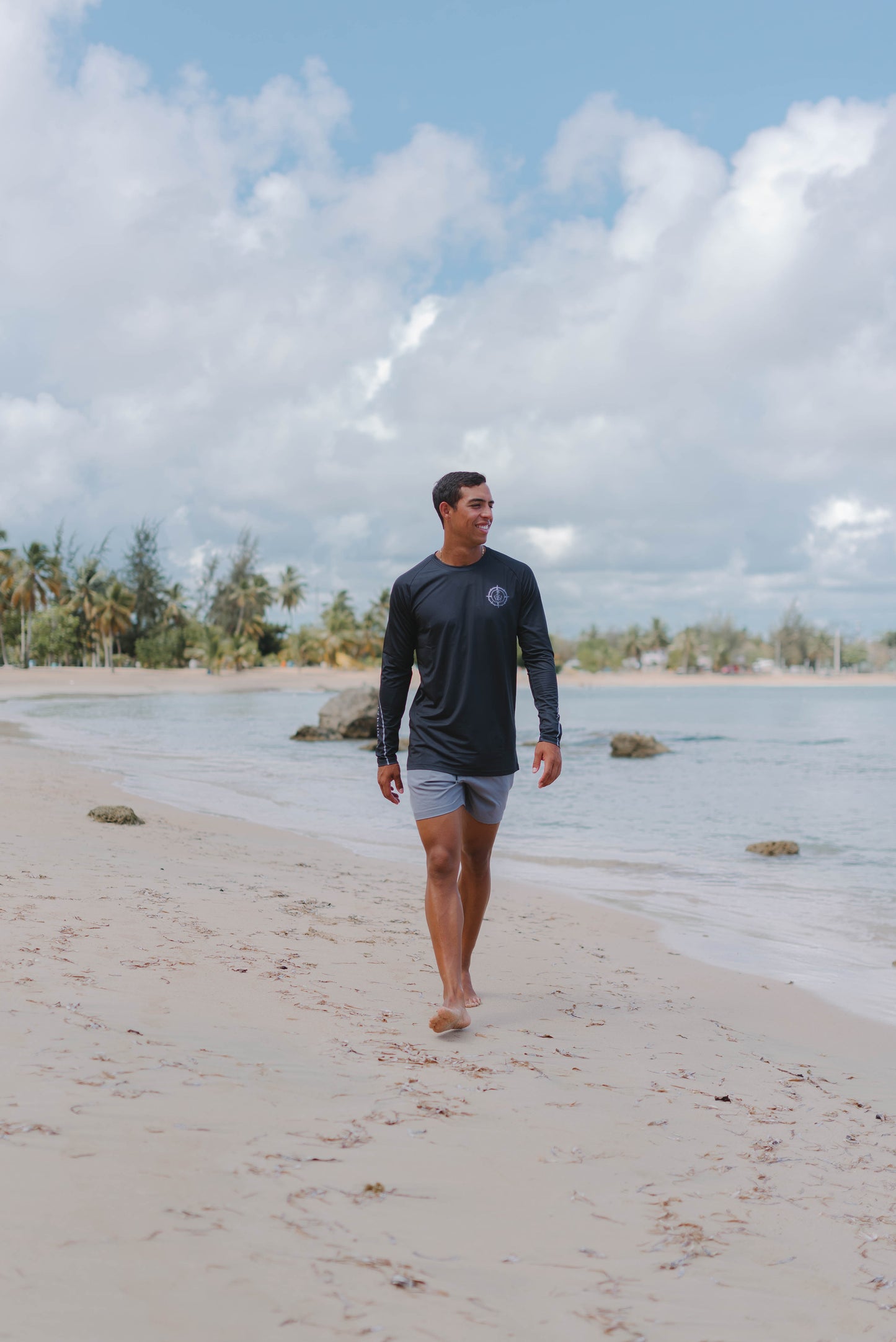 Long Sleeve Rashguard-Black