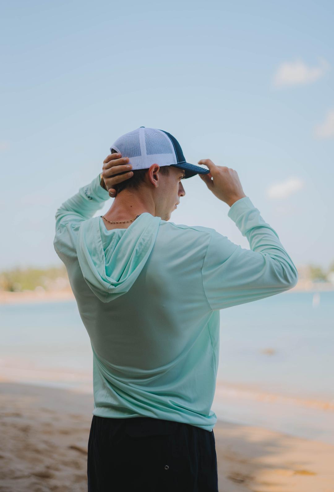 Trucker Cap (Black-White)